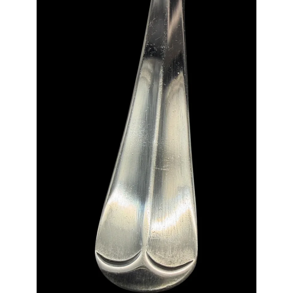 International Silver Stainless Cape Cod Seafood Cocktail Forks 6 Double Scallop